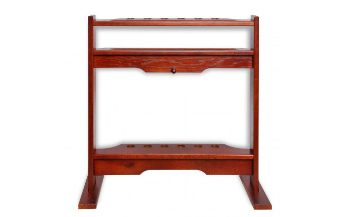 Киевница напольная для 6 киев (дуб, коричневая) Киевница напольная для 6 киев (дуб, коричневая)