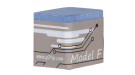 Мел «G2 Japan Model F» синий